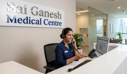 Sai Ganesh Medical Centre Careers 2026 Dubai internship vacancies for Tele Calling and Reception positions.