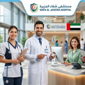 Shifa Al Jazeera Hospital Careers 2026 healthcare job vacancies in Sharjah and Ajman UAE.