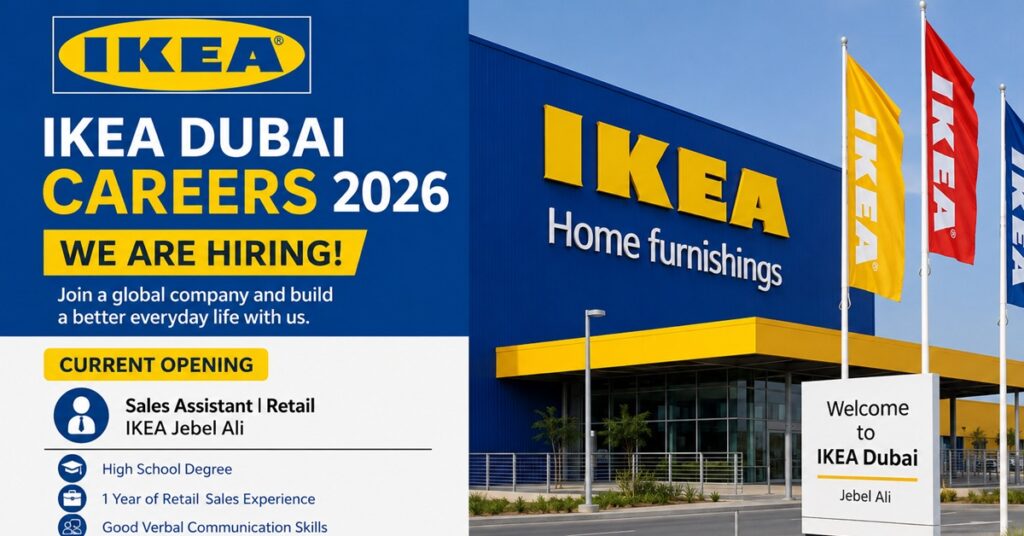 IKEA Dubai Careers 2026: Exciting Job Opportunities Announced for UAE Job Seekers 1 jobs 1212