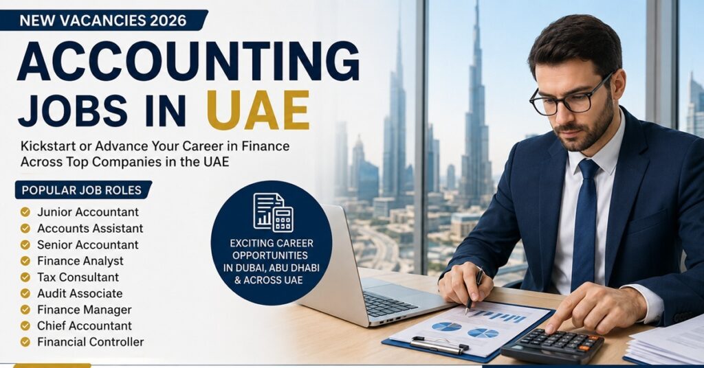 Accountant Jobs in UAE 2026: Latest Finance Career Opportunities, Salary Packages, Qualifications, and Growth Prospects 1 neww