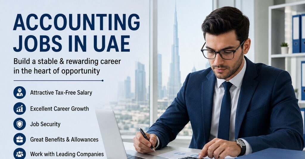 ACCOUNTANT JOB : Top 10 UAE Accounting Jobs 2026 ; Top 10 UAE Companies Hiring for Accounting Jobs – Apply with One Click 1 JOBS SAV 3