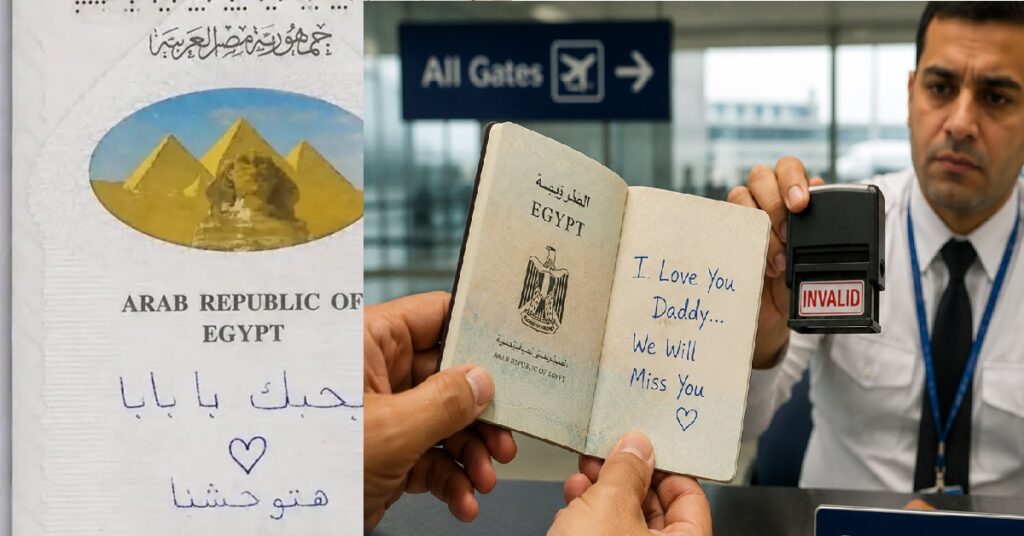Passport damaged due to writing : 'ഞങ്ങൾ നിങ്ങളെ മിസ് ചെയ്യും അച്ഛാ' ; അച്ഛന്റെ പാസ്പോർട്ടിന്റെ ഒരു പേജിൽ മകൾ ഇങ്ങെനെ എഴുതി ; പിതാവിന്റെ യാത്ര തടഞ്ഞ് വിമാനത്താവളം അധികൃതർ 1 JOBS SAVED 88