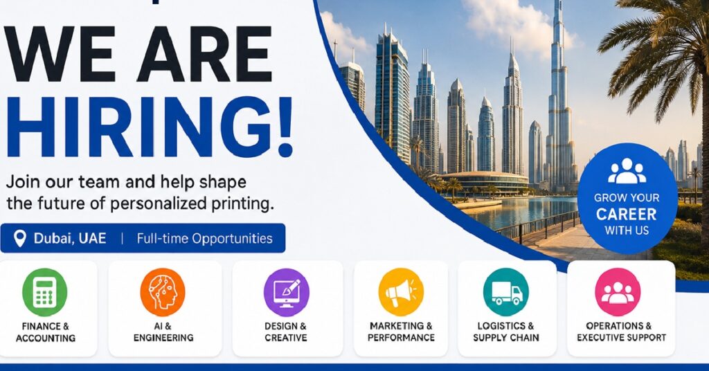 Printerpix Dubai Careers 2026: Exciting Job Opportunities Announced for AI, Marketing, Logistics and Finance Professionals 1 JOBSS PRI