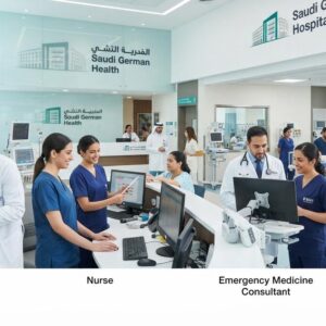 Saudi German Health Careers 2026 recruitment for multiple healthcare and administrative vacancies in Dubai and the UAE.