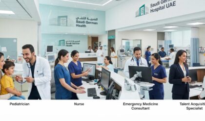 Saudi German Health Careers 2026 recruitment for multiple healthcare and administrative vacancies in Dubai and the UAE.