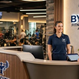 Byfitt Fitness Center recruitment announcement for Receptionist job vacancy in Abu Dhabi, UAE.
