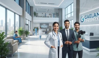 Gaelan Hospital recruitment announcement for multiple job vacancies in Sharjah, UAE.