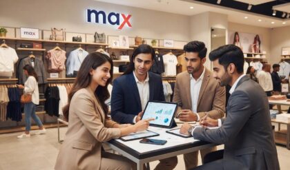 Max Fashion UAE recruitment announcement for Executive, Manager, and Assistant Manager job vacancies.