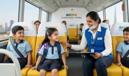 GEMS Founders School Dubai Open Day recruitment for Bus Guardian (Bus Nanny) positions.