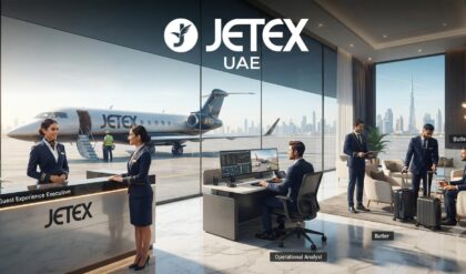 Jetex UAE recruitment for Guest Experience Executive, Operational Analyst, and Butler vacancies in Dubai and Abu Dhabi.