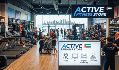 Active Fitness Store recruitment for multiple job vacancies in Dubai, UAE.