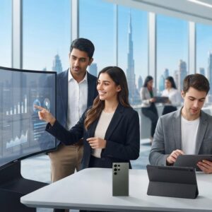 Samsung Electronics office representing Graduate Program 2026 and technology job opportunities in Dubai, UAE.