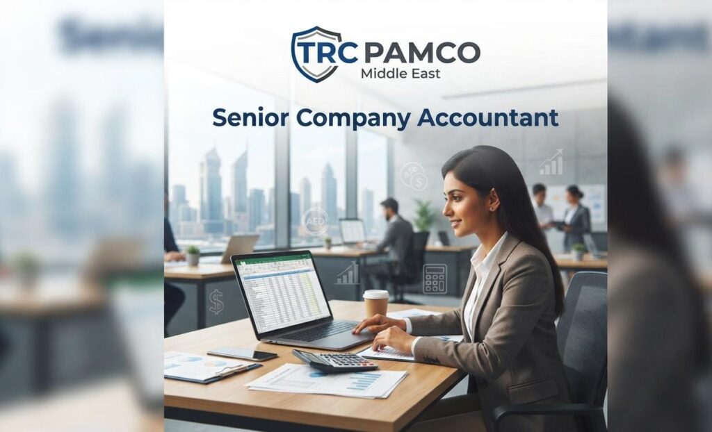 TRC PAMCO Middle East hiring Senior Company Accountant in the UAE.