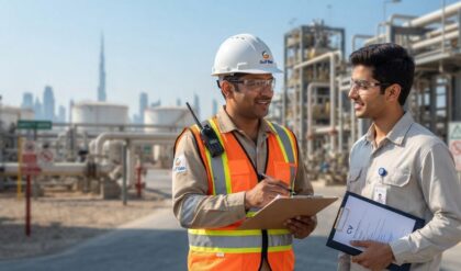 Gulf Gas conducting a walk-in interview for Health & Safety Officer (HSE) jobs in Dubai.