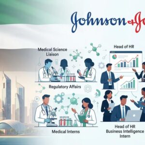 Johnson & Johnson hiring healthcare professionals and interns for multiple vacancies in the UAE.