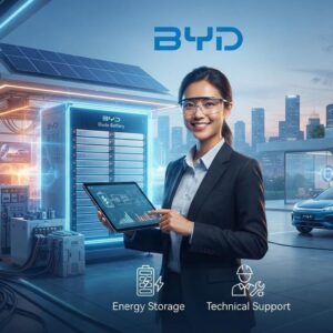 BYD Careers 2026 hiring for Energy Storage Solution Manager and Technical Support Engineer positions