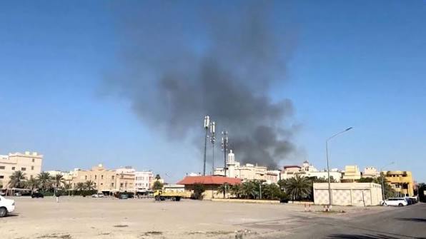 Iran Continues Attacks on Kuwaitകുവൈത്തിൽ ഇറാൻ ആക്രമണം തുടരുന്നു; രാജ്യവ്യാപകമായി സൈറൺ മുഴങ്ങി 1 images 2 1