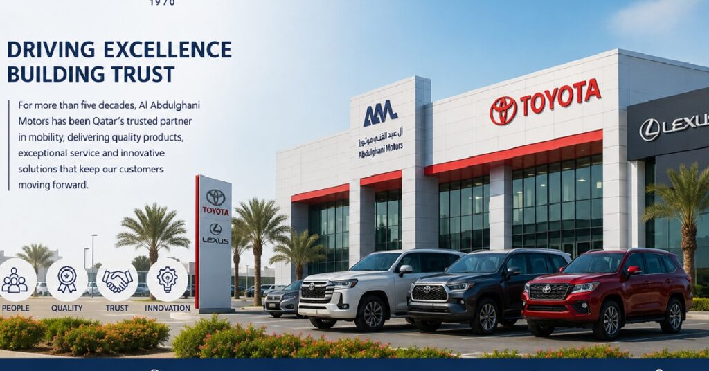 Latest Job Vacancies in Doha: Al Abdulghani Motors Multiple Career Opportunities Announced Across Various Departments 1 jobs 4545