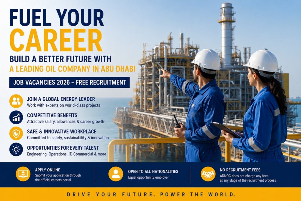 Fuel Your Career with ADNOC: Exciting Job Opportunities in Abu Dhabi for 2026 1 jobs sav