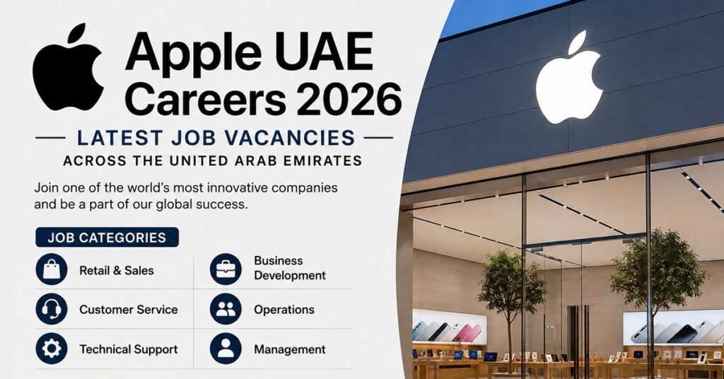 Apple UAE Careers 2026 – Latest Job Vacancies Across the United Arab Emirates 1 APPLE