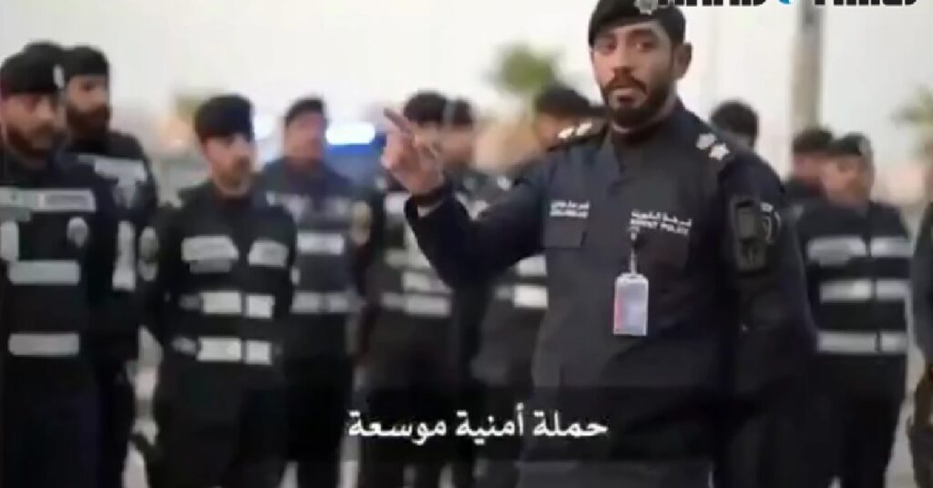 Kuwait Mahboula security campaign : മഹ്ബൂലയിൽ വൻ സുരക്ഷാ പരിശോധന; 109 പിടിയിലായി, 790 ട്രാഫിക് നിയമലംഘനങ്ങൾ 1 KUWAIT 7777777