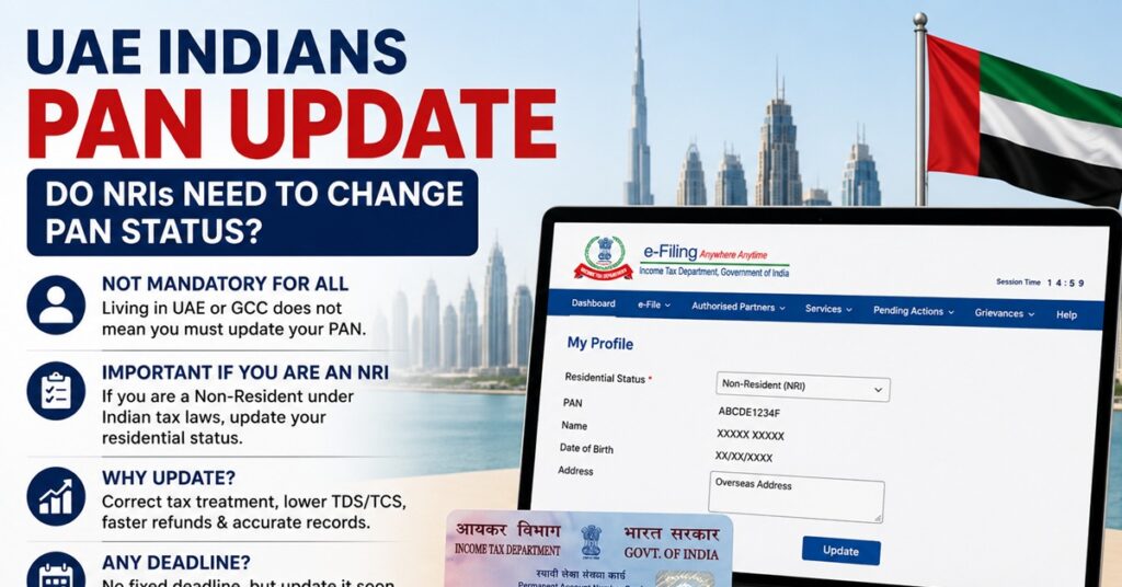 PAN Update for NRIs :NRI ആണെങ്കിൽ PAN കാർഡ് വിവരങ്ങൾ അപ്ഡേറ്റ് ചെയ്യണോ ?; അതിന് വേണ്ടി ഇന്ത്യയിലേക്ക് പോകേണ്ടതുണ്ടോ ? പ്രവാസികൾ നിർബന്ധമായും അറിയേണ്ടത് 1 UAE 456