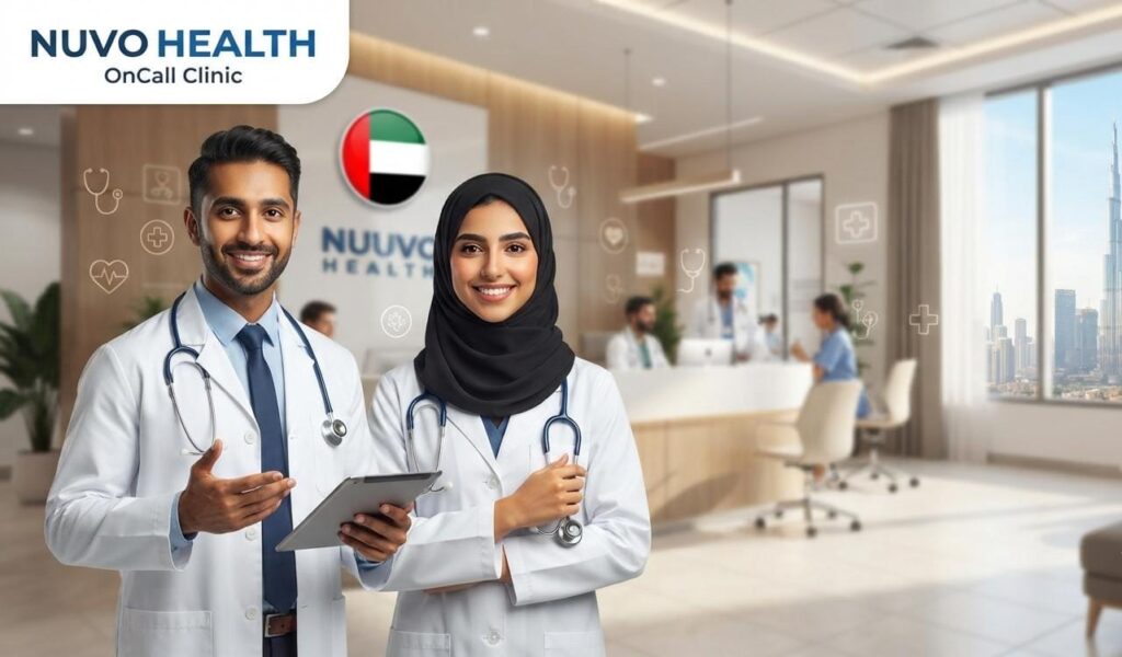 Nuvo Health OnCall Clinic UAE hiring doctors in 2026
