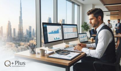 Q Plus Technical Service LLC Careers UAE Accountant job vacancy recruitment poster