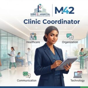 M42 Clinic Coordinator Jobs 2026 at Sheikh Sultan bin Zayed Hospital in UAE