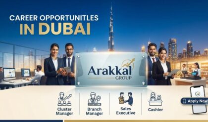 Arakkal Group Careers UAE 2026 – Dubai jewelry retail job vacancies