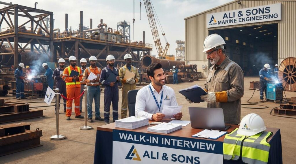 UAE Oil & Gas Recruitment: Ali & Sons Opens Multiple Positions|Apply Now For The Latest Vacancies 1 Ali & Sons Oil & Gas Jobs 2026 walk-in interview for welders, fabricators and foremen in the UAE