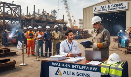 Ali & Sons Oil & Gas Jobs 2026 walk-in interview for welders, fabricators and foremen in the UAE