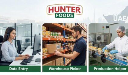 Hunter Foods Dubai Jobs 2026: Walk-In Interview for Multiple Vacancies