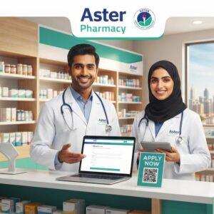 Aster Pharmacy Jobs 2026 Pharmacist vacancy in Dubai and Northern Emirates, UAE