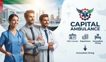 Capital Ambulance Jobs 2026 for Nurses, Psychologist and General Practitioners in Al Ain UAE