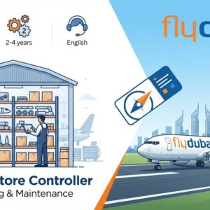 flydubai Jobs 2026 Assistant Store Controller vacancy in Dubai UAE