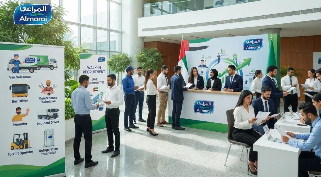 Almarai Walk-In Recruitment Drive 2026: UAE Jobs for Drivers, Technicians and More|Apply Now For The Latest Vacancies 1 Almarai walk-in recruitment drive 2026 UAE jobs at DIC