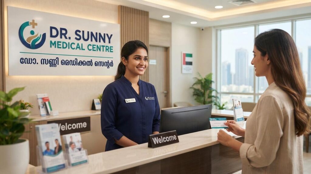 UAE Jobs 2026: Front Office Executive Vacancy at Dr. Sunny Medical Centre|Apply Now For The Latest Vacancies 1 Dr. Sunny Medical Centre Front Office Executive vacancy in Sharjah UAE 2026