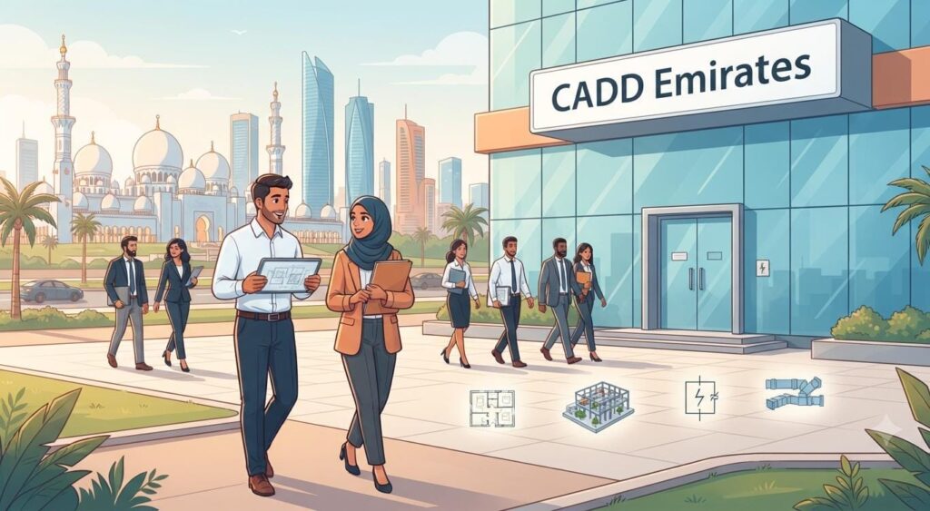 CADD Emirates walk-in interview 2026 for CAD and BIM jobs in Abu Dhabi