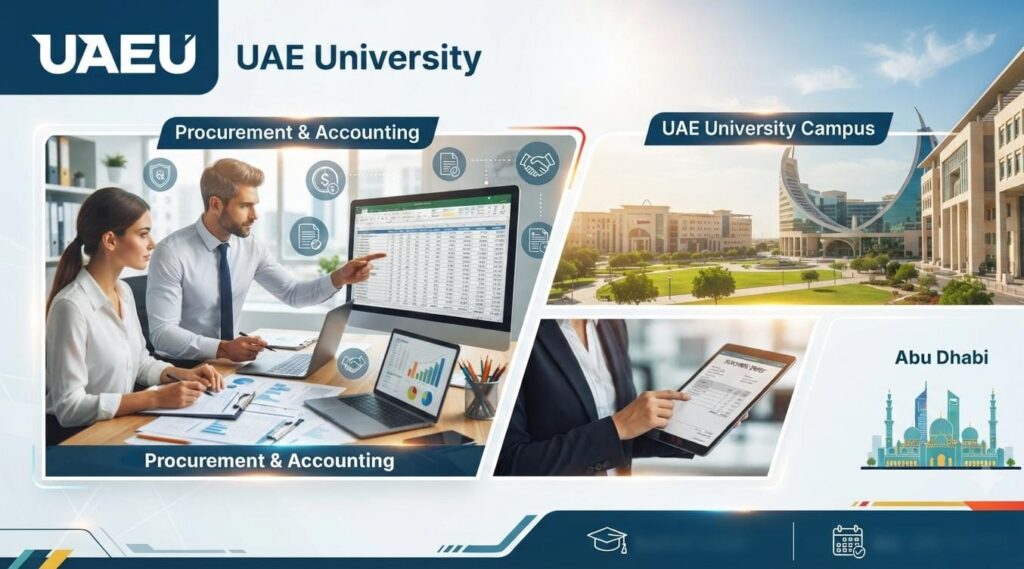 UAE University Jobs 2026: Procurement Executive Vacancy Announced|Apply Now For The Latest Vacancies 1 UAE University Procurement Executive vacancy 2026 in Abu Dhabi, UAE