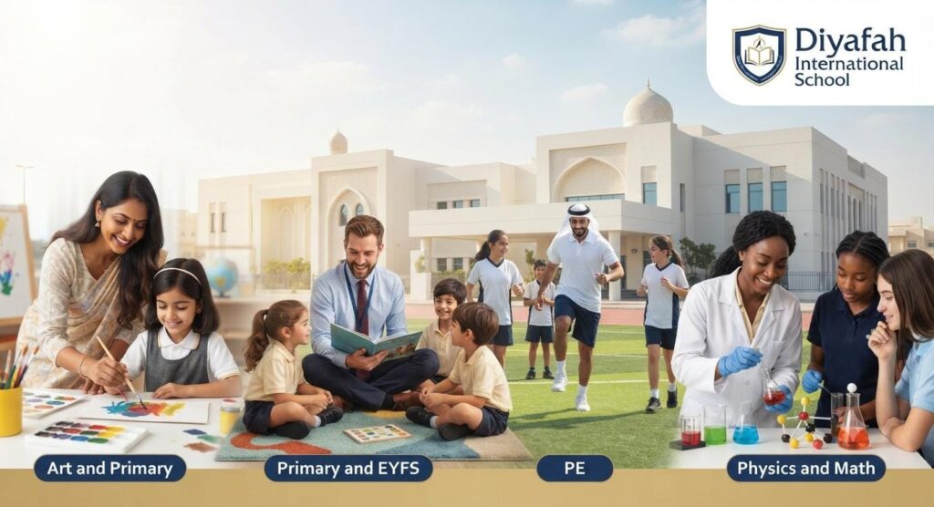 Diyafah Schools Careers 2026 teaching jobs in Abu Dhabi UAE