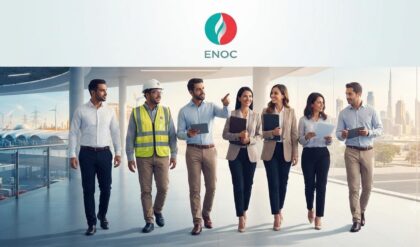 Alt Text: ENOC Careers 2026 latest job vacancies in Dubai and Sharjah, UAE for Driver, HSEQ Manager, IT Support and other positions.