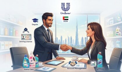 Unilever UAE Careers 2026 Key Account Executive Home Care vacancy