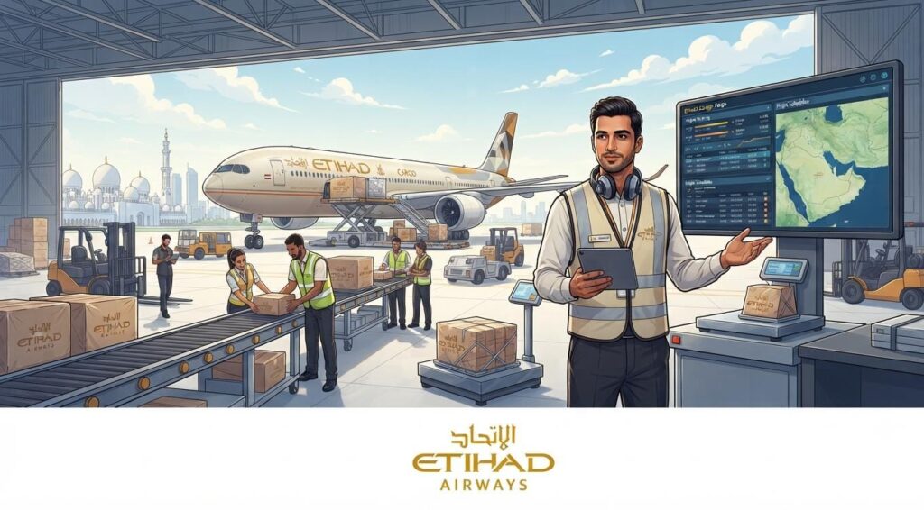 Etihad Airways Careers 2026 Cargo Controller job in Abu Dhabi