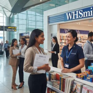 WHSmith Careers 2026 airport retail jobs at Zayed International Airport