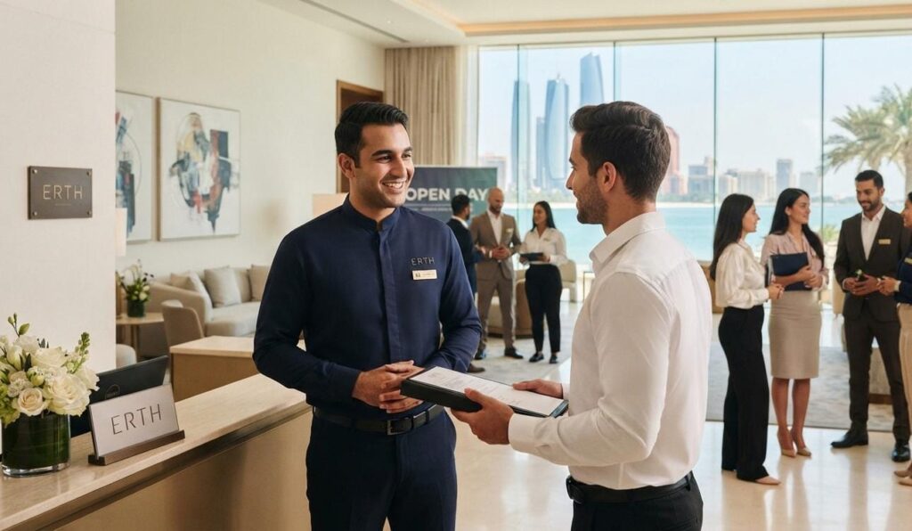 ERTH Abu Dhabi Careers 2026: Walk-In Interview for Multiple Vacancies|Apply Now For The Latest Vacancies 1 ERTH Abu Dhabi Careers 2026 Talent Open Day – multiple hospitality, housekeeping, technical and transport vacancies in Abu Dhabi.