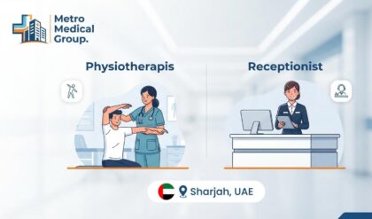 Metro Medical Group Careers 2026 Physiotherapist and Receptionist jobs in Sharjah