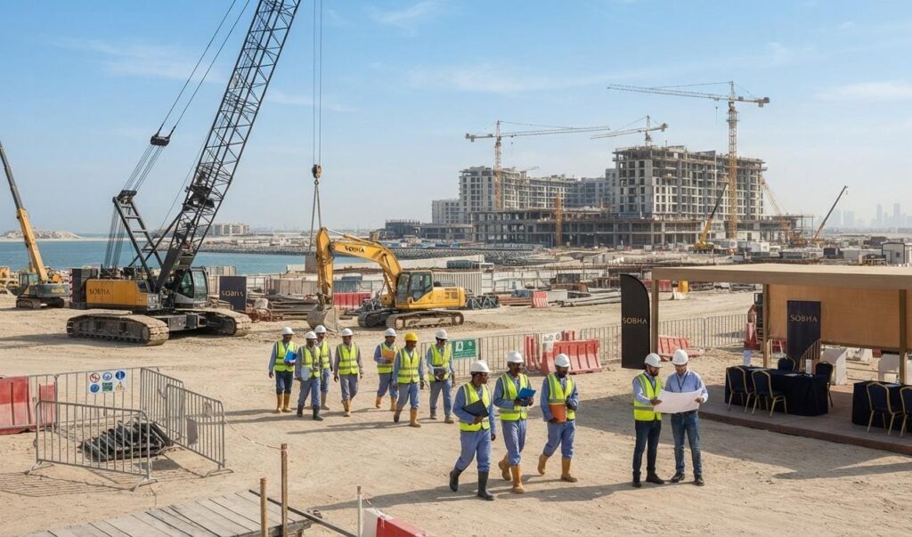 Sobha Careers 2026 walk-in interview for construction jobs in Dubai