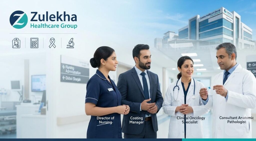 Zulekha Healthcare Group Careers 2026 and latest UAE hospital job vacancies