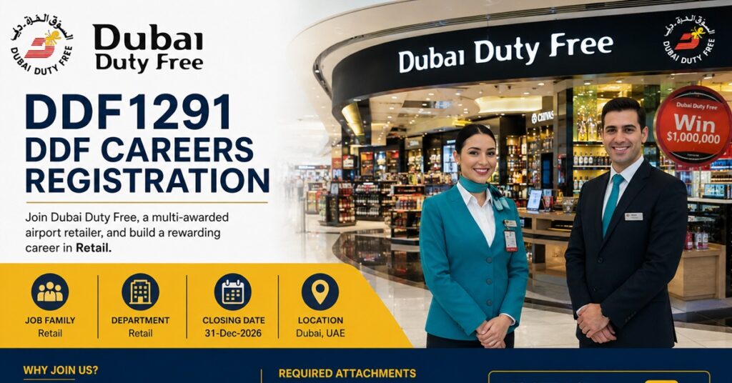 Dubai Duty Free Careers 2026: Retail Jobs Registration Open in Dubai | Apply Now 1 jobs dubi